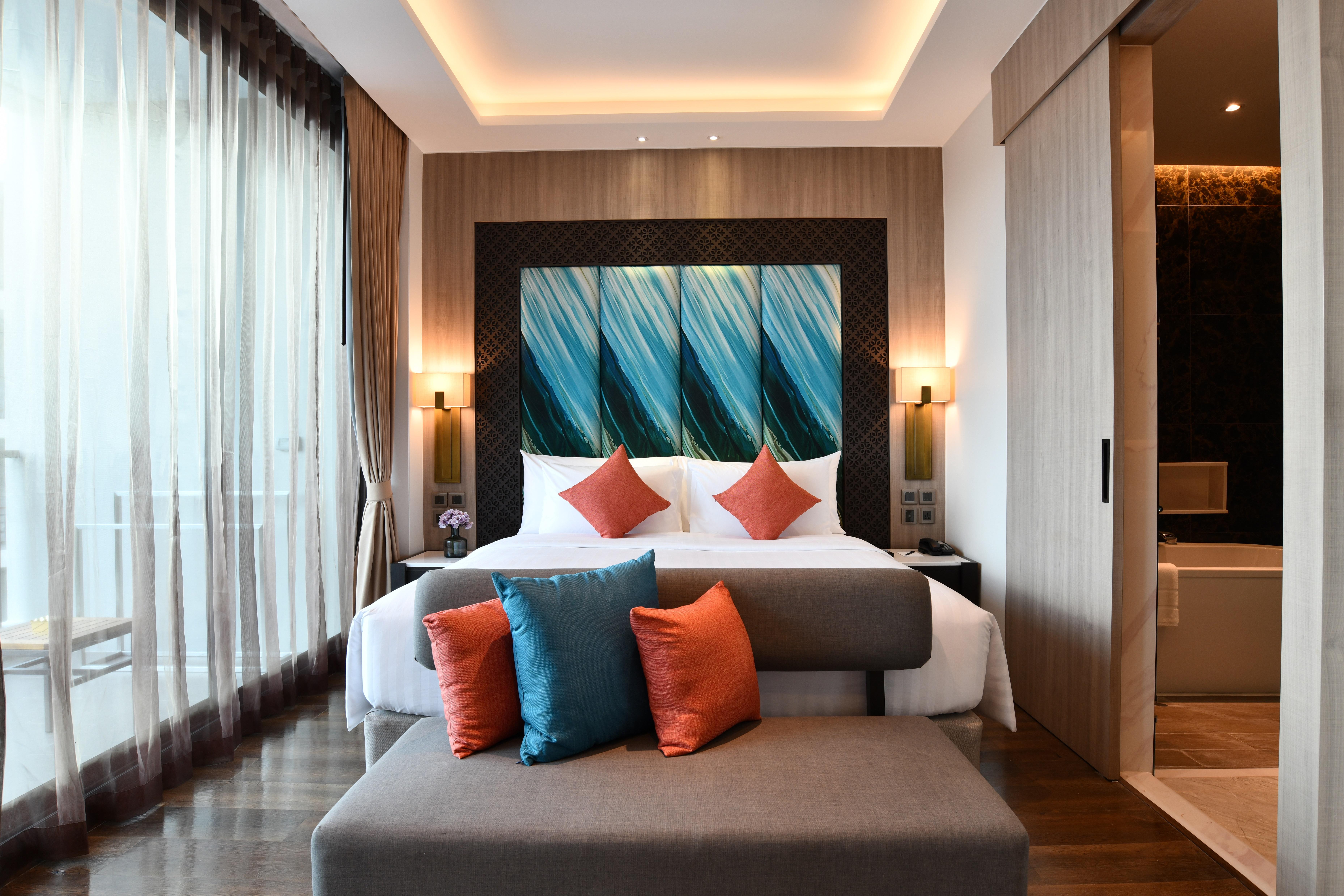 スカイビュー リゾート プーケット パトン ビーチ【SHA Plus+認定】 エクステリア 写真 A bedroom at the hotel